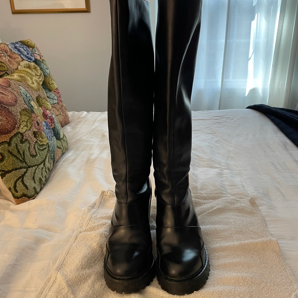 Dr Marten knee high boots